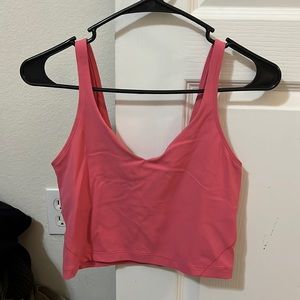 Lululemon align tank - guava pink